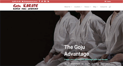 Desktop Screenshot of gojukarate.com.au