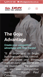 Mobile Screenshot of gojukarate.com.au