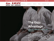 Tablet Screenshot of gojukarate.com.au